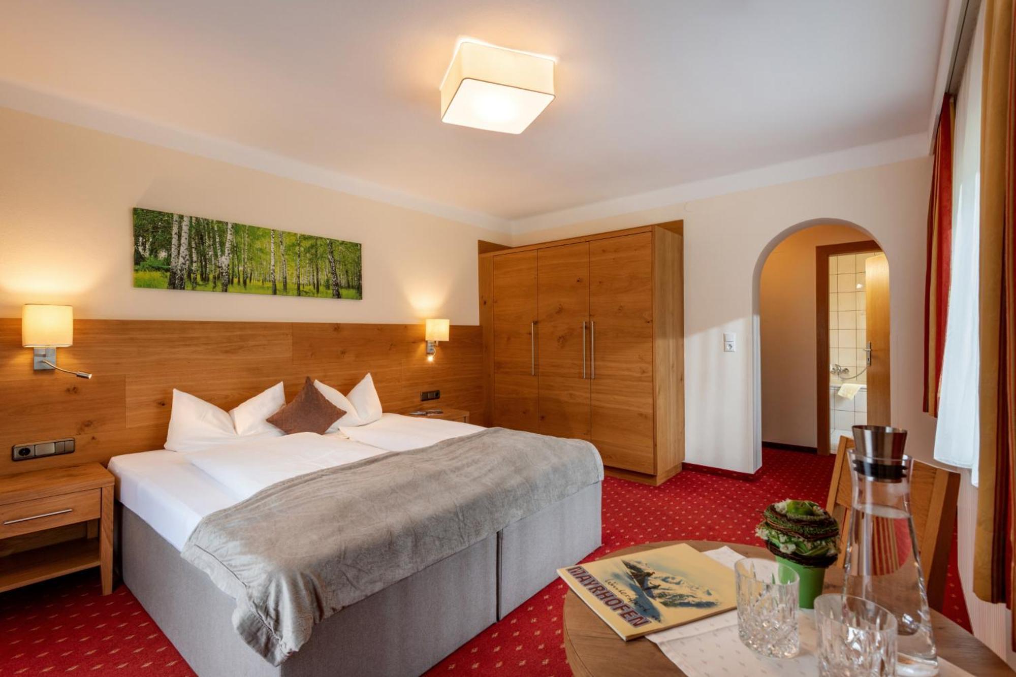 Hotel Garni Birkenhof Mayrhofen Esterno foto